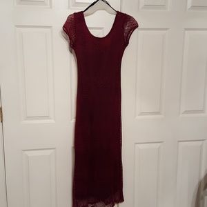 Scarlett burgundy  Sz 5-6 dress